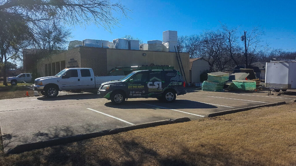 TPO Roof for Mesquite TX building